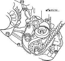 Натяжной ролик привода газораспределительного механизма двигателя рабочим объемом 1,3 л