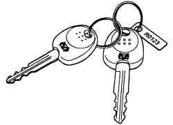 Ключи автомобиля