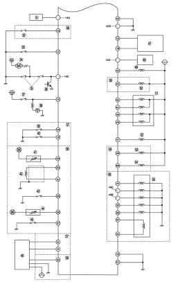б. Монтажная схема системы управления топливной системой автомобиля Mazda 3 без иммобилайзера (часть 2 – продолжение)
