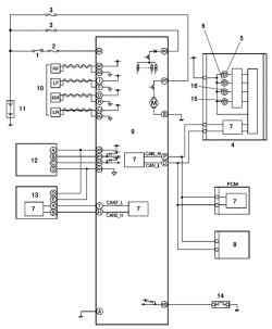 Монтажная схема системы DSC тормозного контура автомобиля Мazda 3