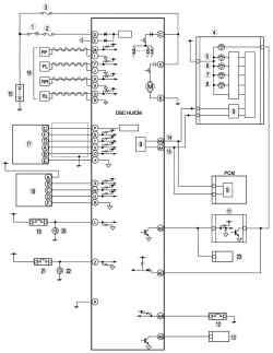 Монтажная схема системы DSC HU / CM блока PCM автомобиля Мazda 6