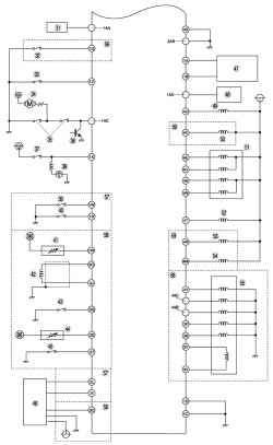 б. Монтажная схема системы управления топливной системой автомобиля Mazda 6 без иммобилайзера (часть 2 – продолжение)