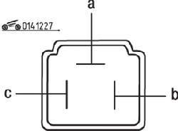 Идентификация контактов выключателя обогревателя сиденья