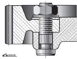 Расположение болтов крепления ведомого зубчатого колеса главной передачи к коробке дифференциала