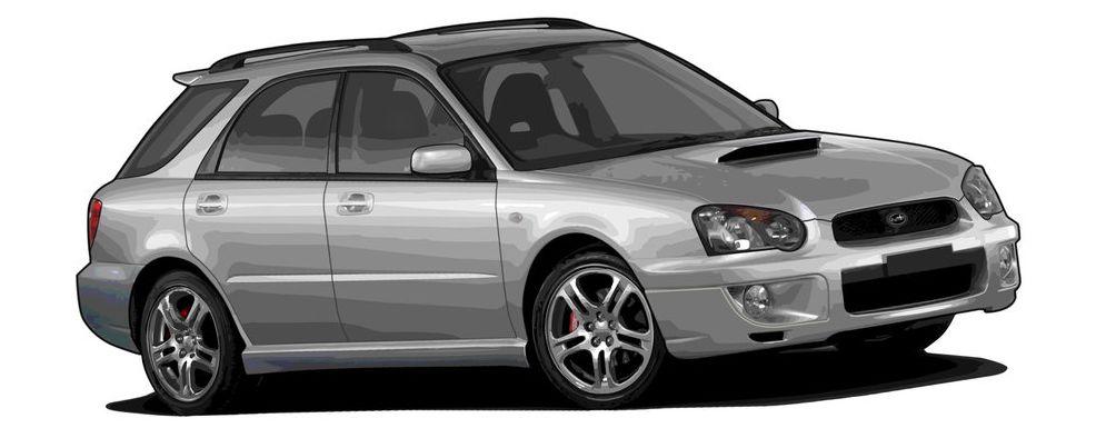 Subaru Impreza Wagon GG (Субару Импреза универсал 2004)