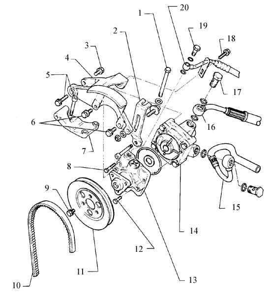 Audi 80 B3 Система гидроусиления рулевого управления