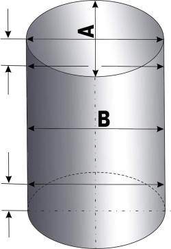 Места измерения диаметра цилиндра