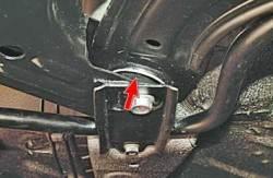 Проверка технического состояния деталей передней подвески на автомобиле