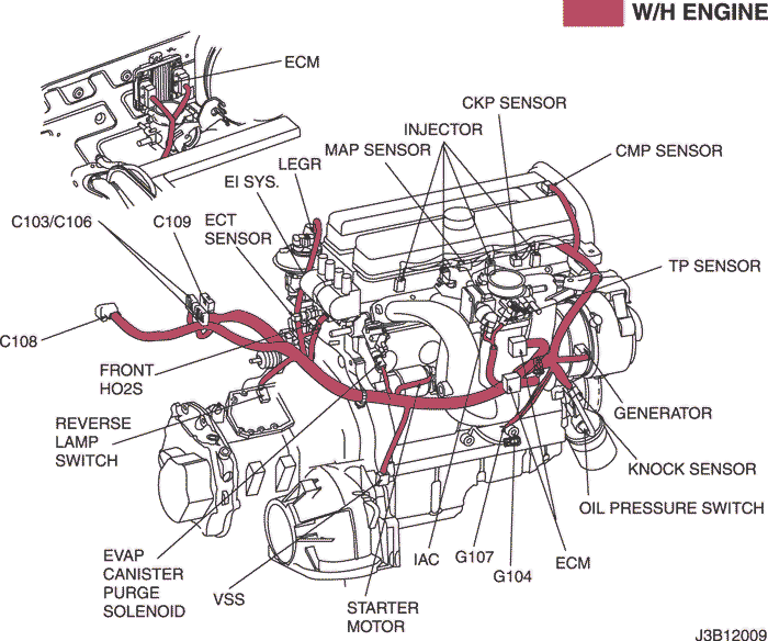 Electrical Wiring Diagram 2005 Nubira-Lacetti 3. ECM ... lanos engine diagram camshaft position sensor 