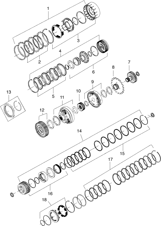 Схема акпп jf405e