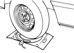 Стенд для измерения радиуса поворота управляемых колес