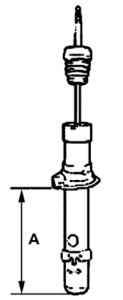 Участок (А), на котором необходимо просверлить отверстие для удаления газа из цилиндра