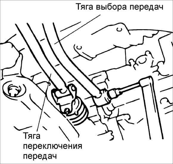 Тяга переключения передач маз