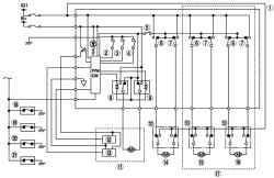 Монтажная схема электростеклоподъемников