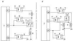 Электросхема системы управления автомобиля Mazda 6 с двигателем L8, LF (общая область) и L3