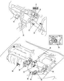 Система электронного управления автомобиля Mazda 6