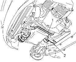 Снятие шланга гидроусилителя рулевого управления