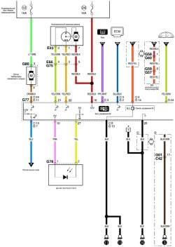 Схема системы автоматического кондиционировния воздуха (часть 1)