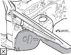 Способ соединения заменяемой арки переднего колеса с кузовом и лонжероном