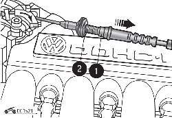 Регулировка троса акселератора на автомобилях с механической коробкой передач