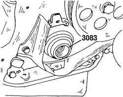 Направляющая втулка 3083 для установки переднего сальника коленчатого вала