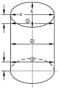 Схема проверки диаметра цилиндра